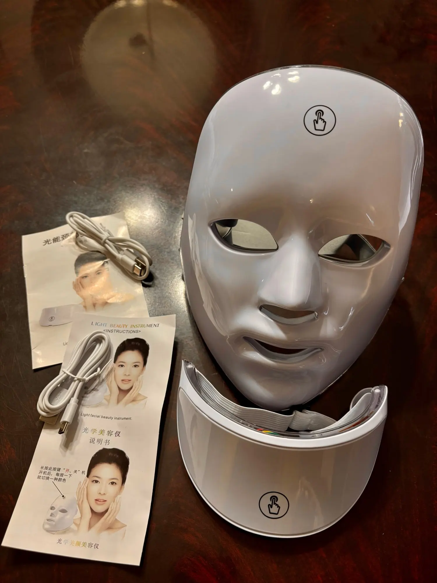 User submitted LED mask photo
